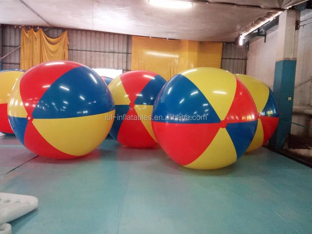 Logo Customized Inflatable Beach Ball PVC Large Jumbo Beach Ball 9 ft Tall Inflatable Giant Beach Ball