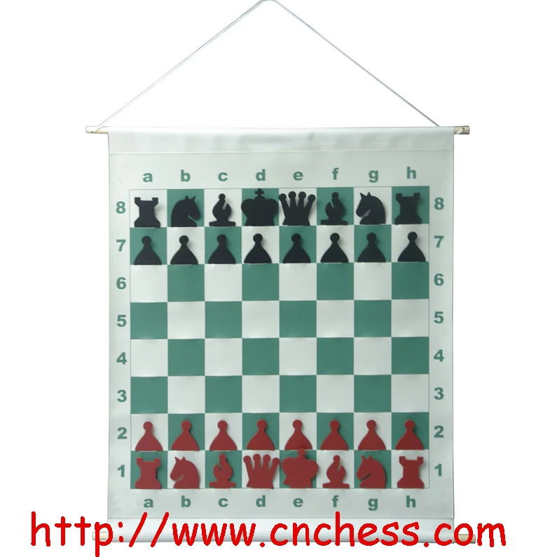 36 Roll-up Vinyl Demo Board With Pieces – Chess House