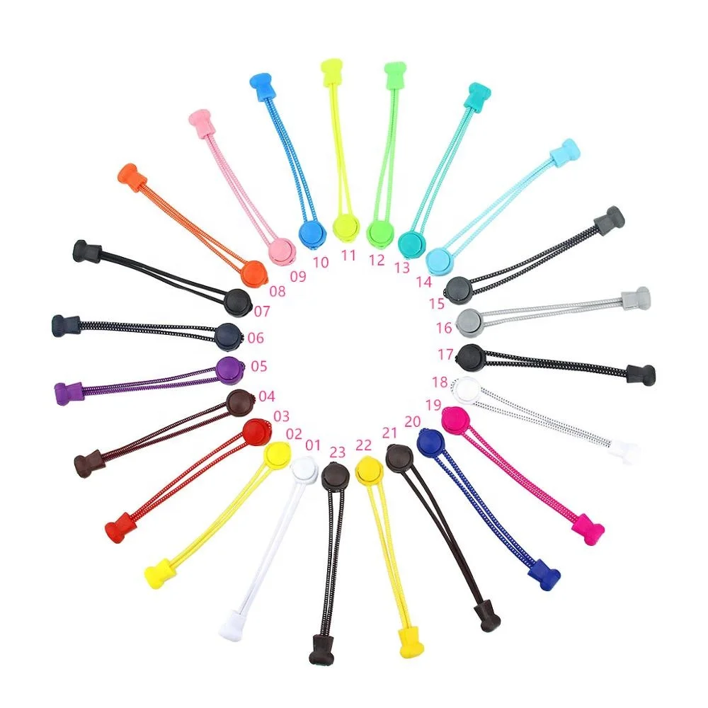 Эластичные шнурки без завязывания для