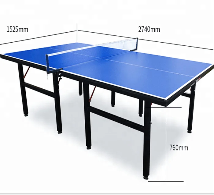 Hot Sale Standard Size  Folding Movable Indoor Wholesale 18mm Table Tennis