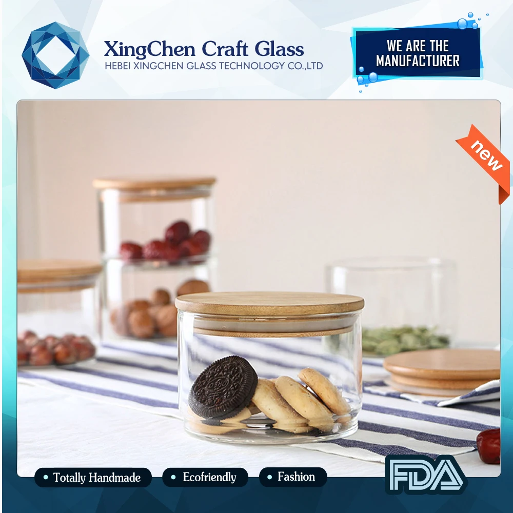 700ml Food Grade Space Saving Stackable Glass Jar Buy Space Saving