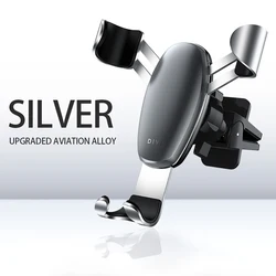 Держатель мобильного телефона DIVI для автомобиля Гравитационный Автомобильный держатель с автоматическим зажимом на вентиляционное отверстие универсальный автомобильный