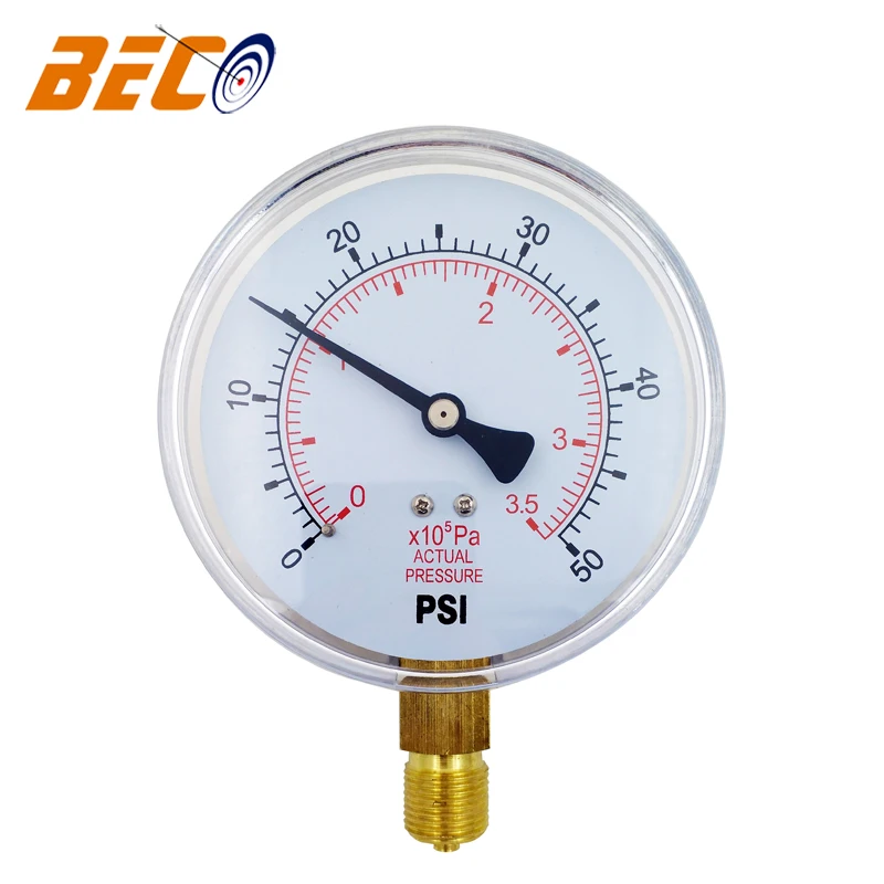 50 psi pressure deals gauge