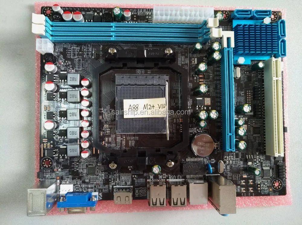 Ramsta Amd A8 Processor Compatible Motherboard ZX-A88M2+ AMD A88