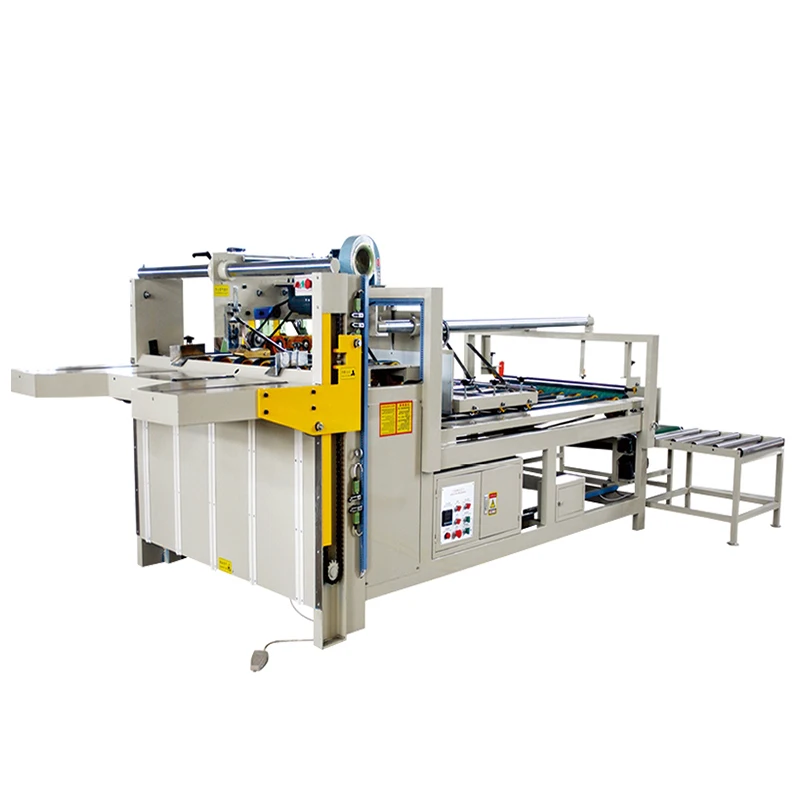 HRB полуавтоматическая машина для склеивания гофрированных картонных коробок/складной клеевой станок