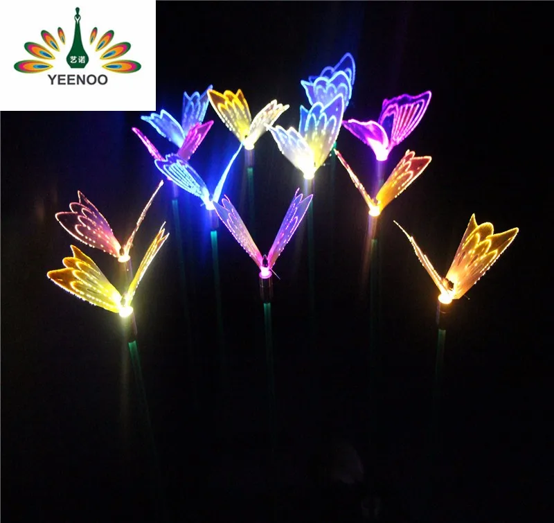 Multi-color  led butterfly holiday outdoor decorative light
