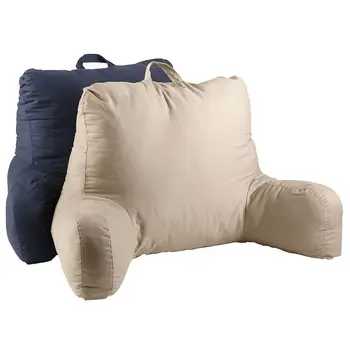 bed pillow with armrest