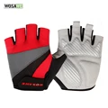 WOSAWE New Cycling Gloves Ciclismo Half Finger Gloves Gel Luva Shockproof Sports Motorcycle MTB Road Bike
