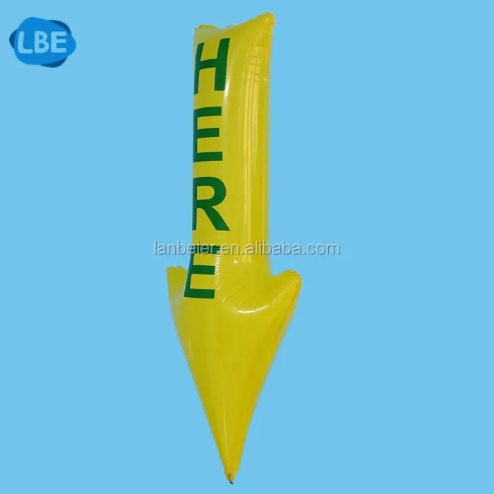 S-Oil Korea Custom Arrow Shape Foil Helium Parking Balloons