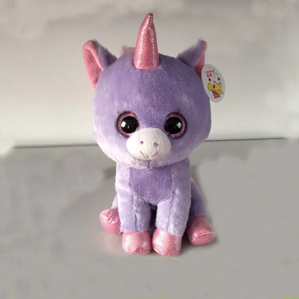 purple unicorn plush toy
