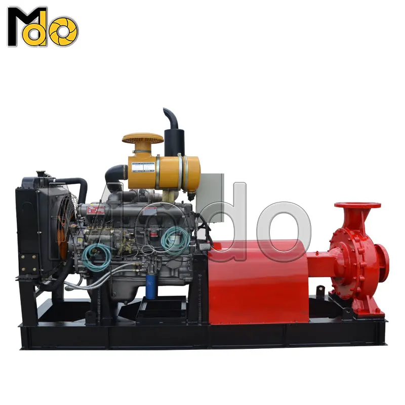 High Flow Booster 60 Meter Base Control diesel Generator Package Electric the Fire Fighting System Water Pump Station for Sale