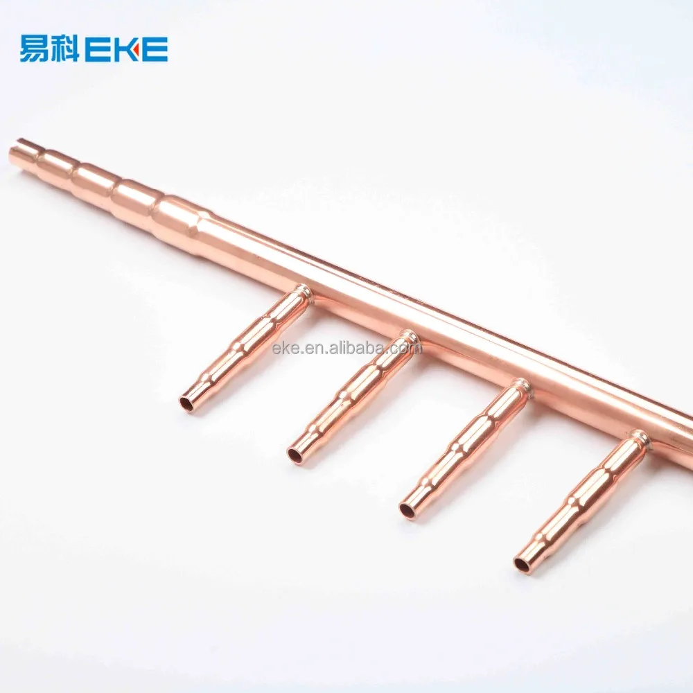 Copper Header Refnet Joint For Vrv Vrf System Buy Copper Y Branch Branch Joint Disperse Pipe In Vrf System Product On Alibaba Com