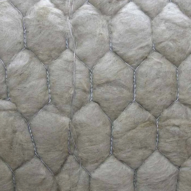Mesh Wool Alibaba.com: 100mm fireproof rock wool blanket with wire mesh and felt ...