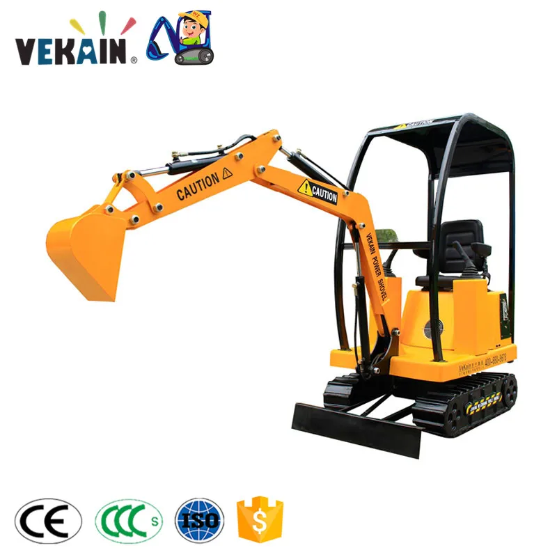 Coin Operated Amusement Entertainment Excavator, Children Excavator, Kids Excavator Toy