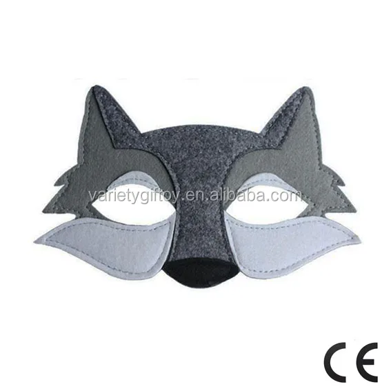 SLOTH FELT FACE MASK for PARTY COSPLAY