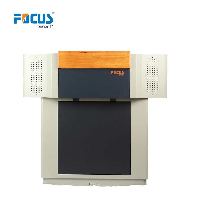 
 Стальной и деревянный подиум для умных классных лекционных залов с мультимедийной аудио-и видеосистемой  