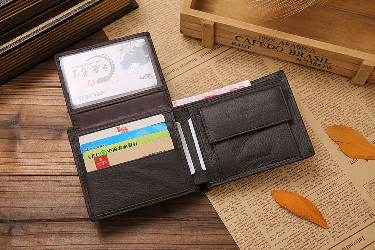 Source Wholesale Hot Selling Men Wallet Luxury Genuine Leather Wallet Mens  Designer Wallets Famous Brands on m.