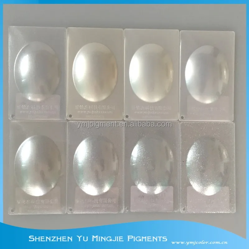 Супер белый жемчужный пигмент из синтетического кристалла для эпоксидной смолы художественные