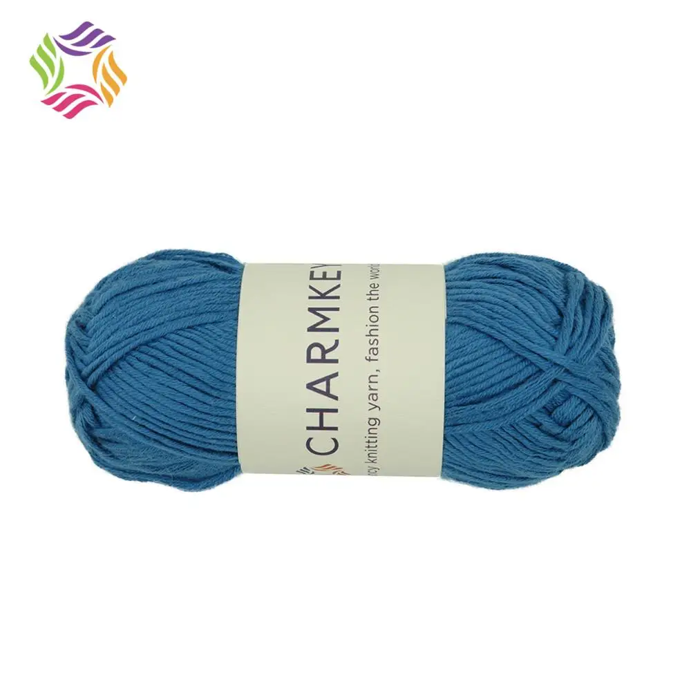 Best Deal for 50G Melange Yarn Anti Pilling Cotton Blended for Knitting