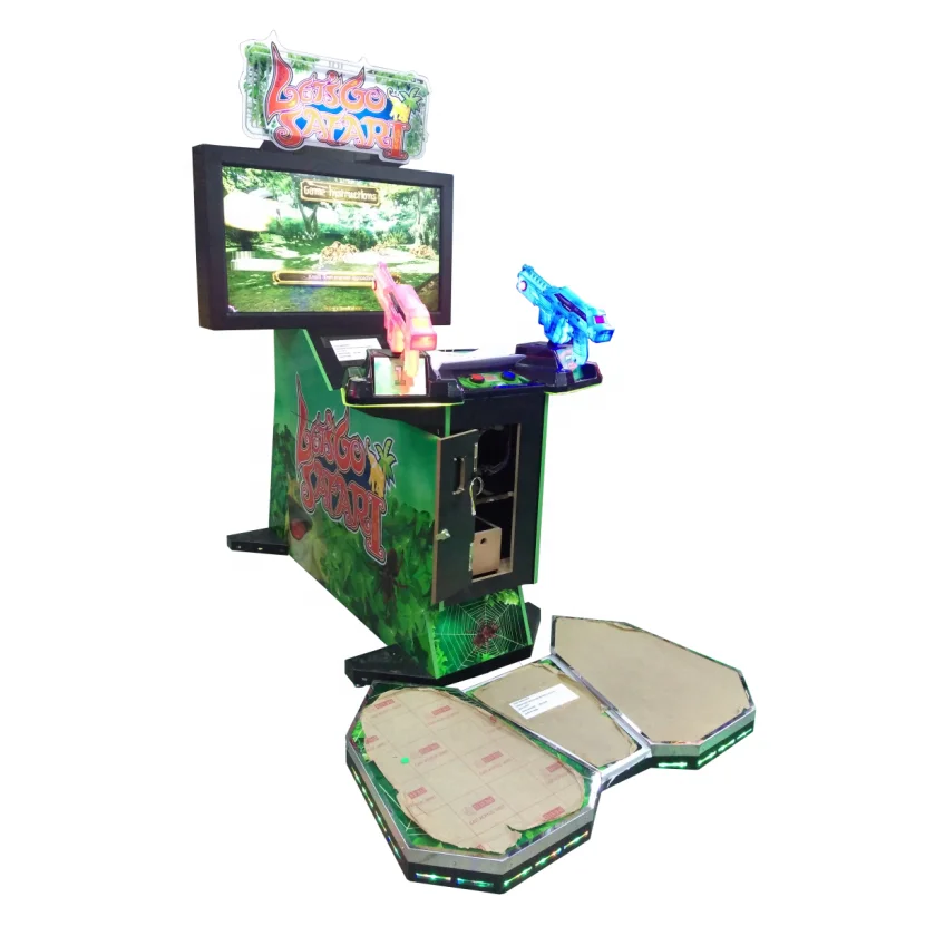 Coin Operated Let's Go Jungle Arcade Game 2 Players Shooting Game - China  Shooting Game Machine and Electronic Game Machine price