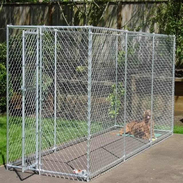 chain link dog panels