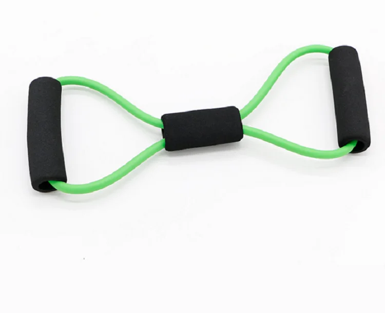 High Quality Eight Character Rally Men and Women Home Latex Expansion Chest Elastic Rope Eight Word Pull Rope Fitness Equipment