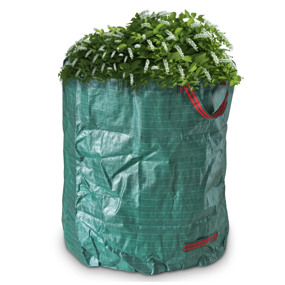 2/4X 270 Litres Large Garden Waste Bags Pop-up Reusable Rubbish Sacks 50Kg Load 