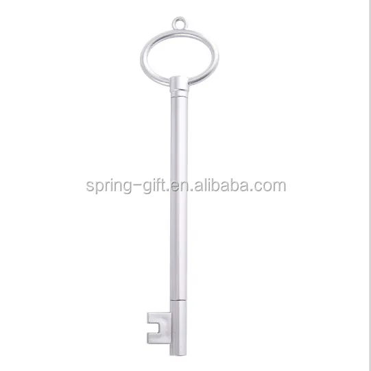 
 Promotion gift Creative Novelty Cute Key Shaped Black Ink Gel Pen for School Office Supplies Gift Ball point pens  