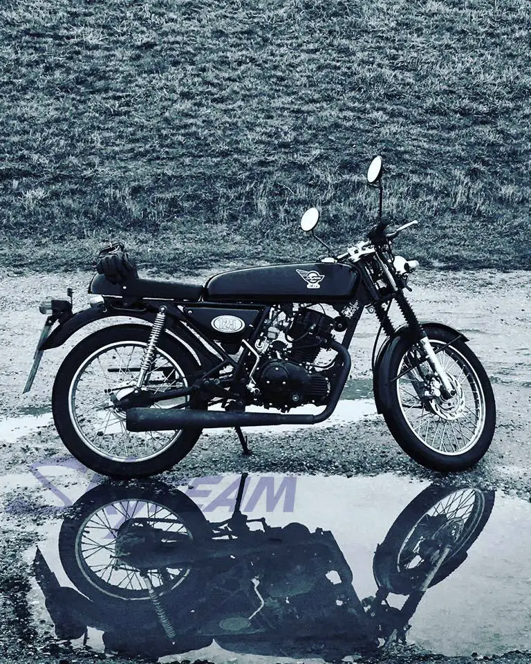 SKYTEAM 50cc & 125cc 4ストロークACEヴィンテージカフェレーサー