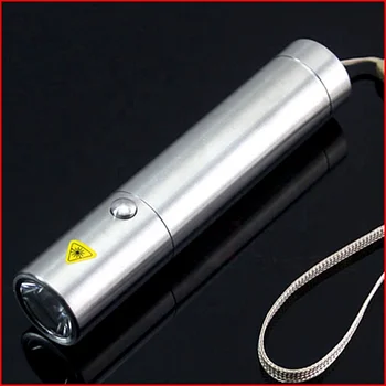 Stainless Steel Flashlight Outdoor Pocket LED Torch