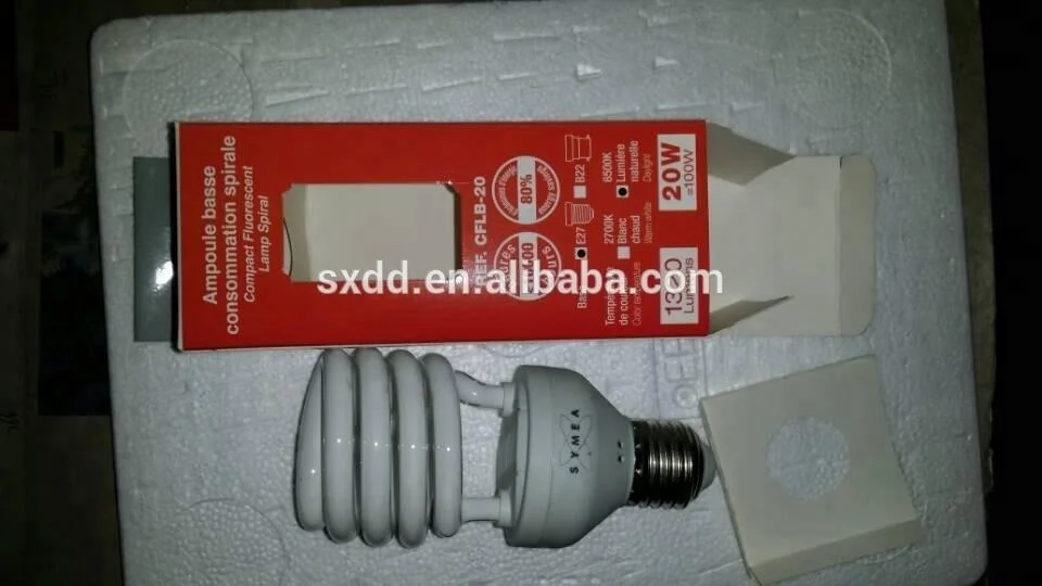 Фабричная дешевая цена T2 T4 CFL лампа Энергосберегающая Китай 13 Вт 15 20 25 E27 B22 6500K 2700K AC110V AC230V