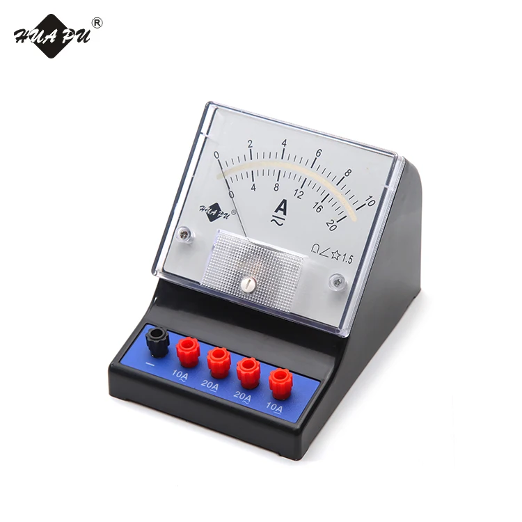 Pointer Type Education Panel Current Meter Moving Coil Student Micro Ammeter for School