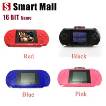 PXP3 Slim Station Pocket Game 16-Bit Video Games Player Handheld Game Console+Free Game Card