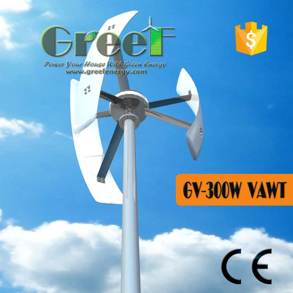 Wind Power Vertical Wind Turbine Generator Type Cost