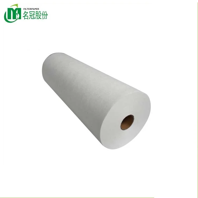Tissu non-tissé papier filtre Rolls de l'aspirateur de 5 microns HEPA -  Chine Rouleaux de papier filtre, rouleaux de papier filtre HEPA