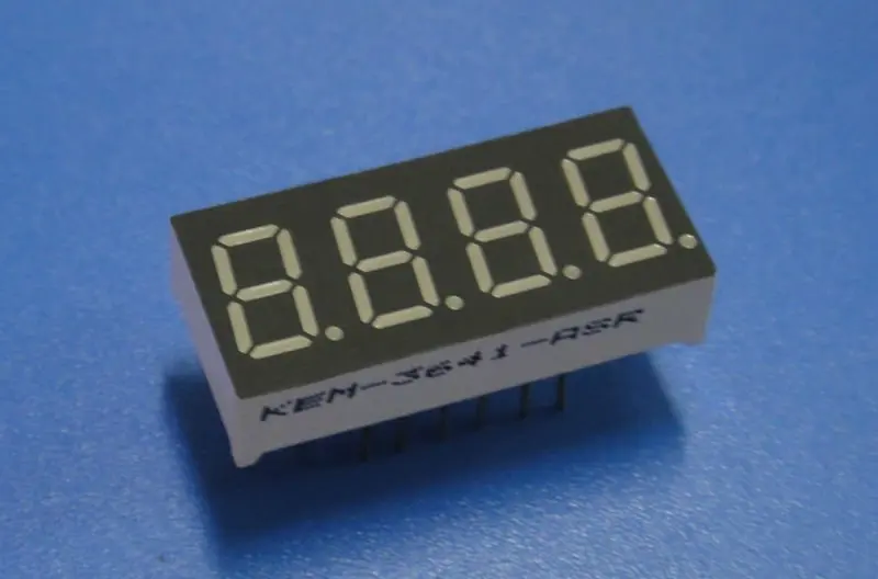 明るい赤色 0.36インチ 3461as 4桁 7セグメントLEDディスプレイ