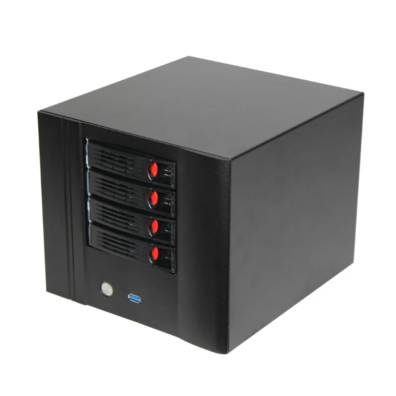 Custom Mini Itx Nas Server with HDD Bays RAM SSD 64GB CPU Motherboard