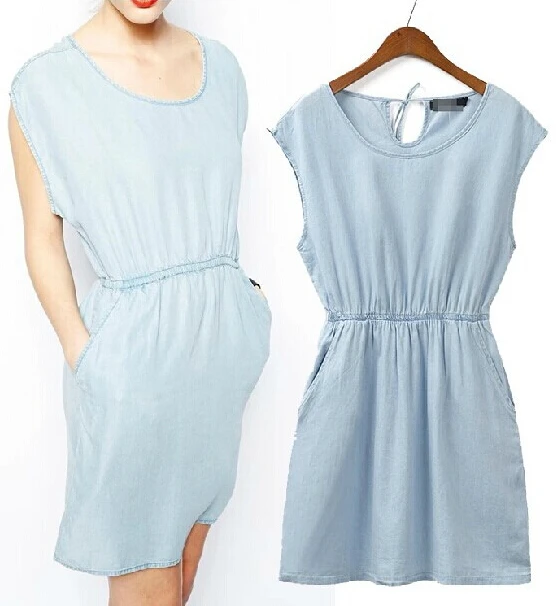 Ey0699a Women Denim Dresses Sexy Girls In Tight Onepiece Fashion Dress 15 Sleeveless In European Design Buy High Quality Women Denim Dresses Sexy Girls In Tight Onepiece Fashion Design Small Girls Dress Girls