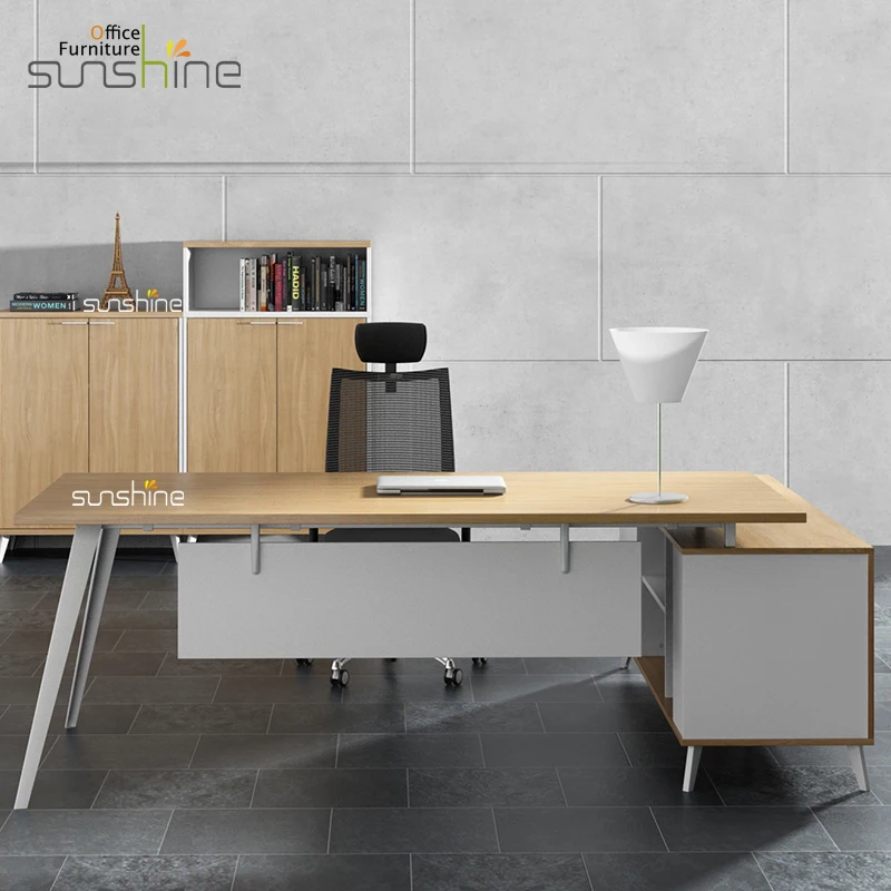 Moderne Büromöbel Chefschreibtisch Tischorganizer Tischbüro