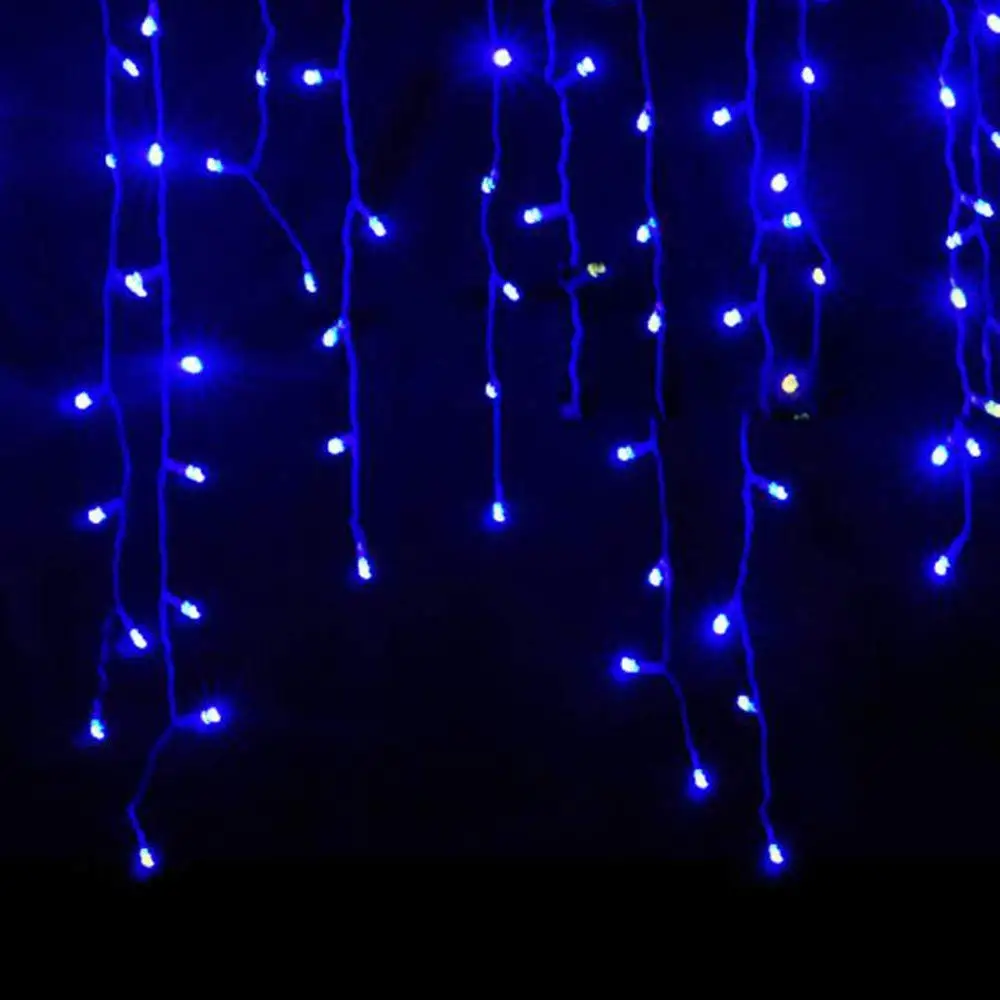 Buy LED Curtain Icicle Fairy Lights In Falling Snow Christmas Outdoor Garden Decor At Affordable Prices - Free Shipping, Real Reviews With Photos - Foto 6
