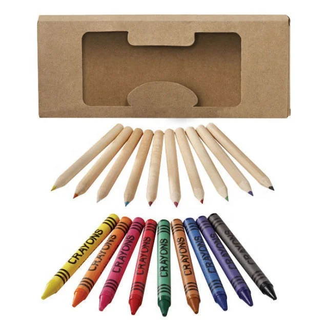 Набор цветных мини-карандашей для детей