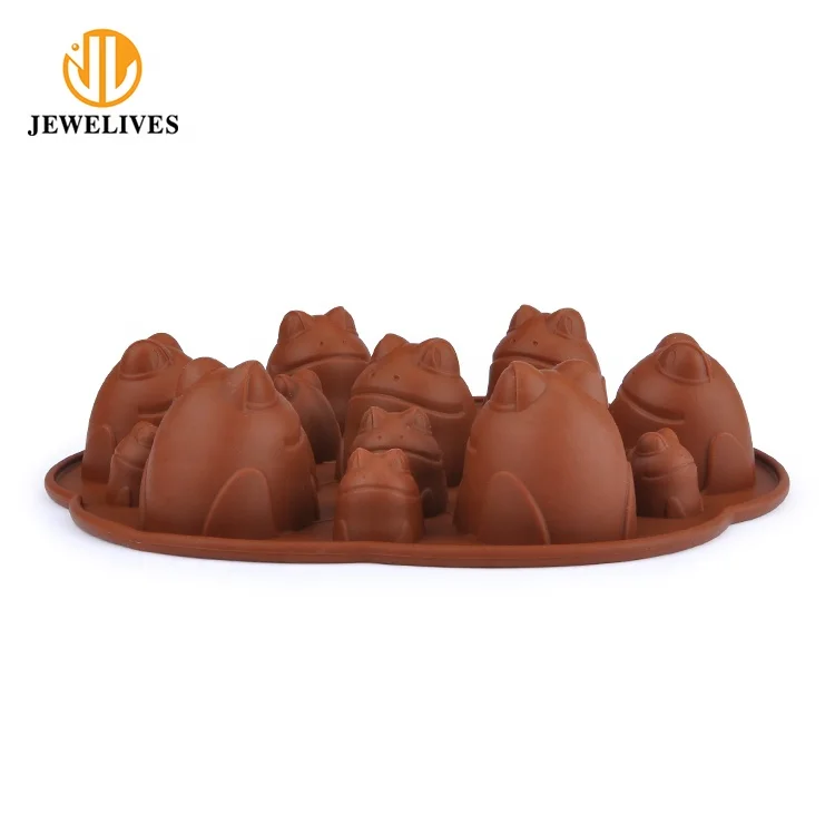 Silicone Frog Molds Chocolate