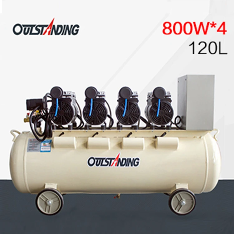 550W-8L Portable Low Noise Oil Free air Compressor - Image 5
