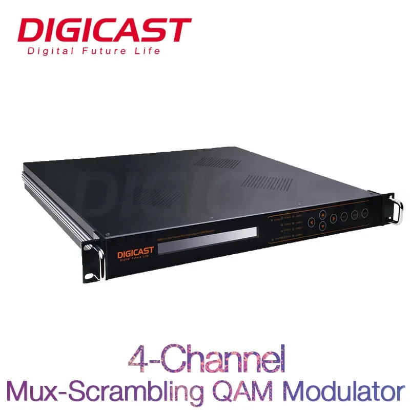 Digital TV 16 in 1 Modulator IP QAM Modulator Catv Modulator 16 Channel