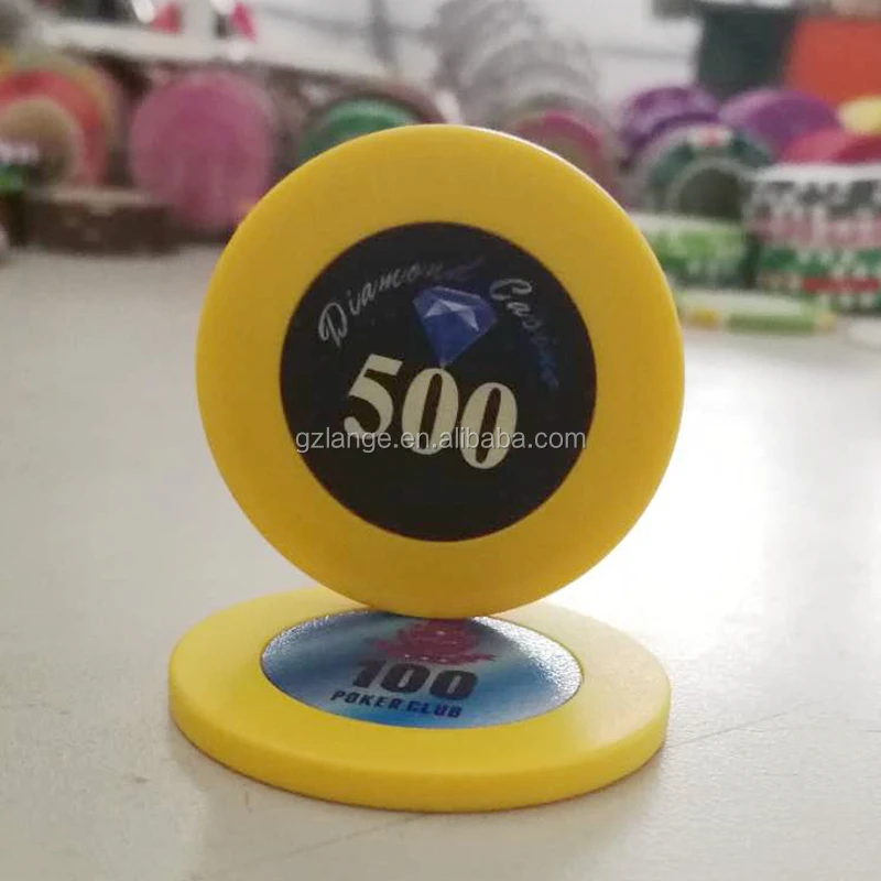 Глиняные покерные чипсы 12 г пластиковая рулетка покерная Чипса с индивидуальной инкрустацией монет