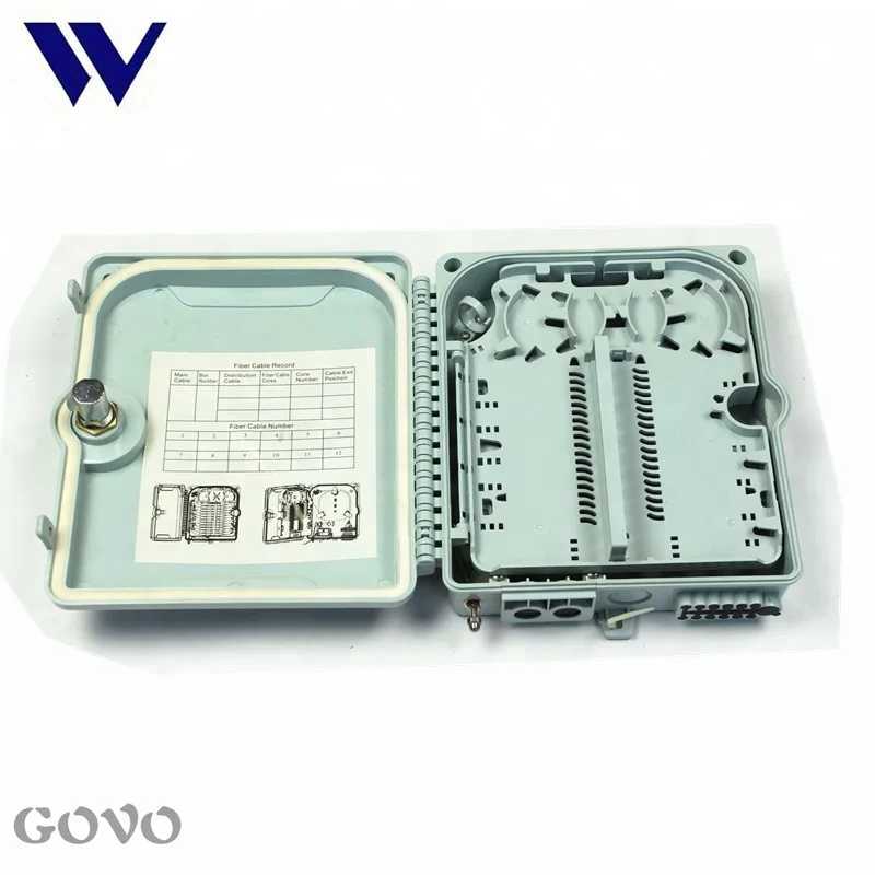 Wholesale 12 cores fiber distribution box FAT-12A wall mount fiber optic termination box From m.alibaba.com