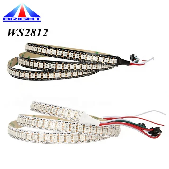 Digital WS2801 WS2811 WS2812 WS2812b WS2813 Sk6812 5v 220v Rgbw Red High Density 3528 Addressable Dmx Rgb Led Strip 5050 12v