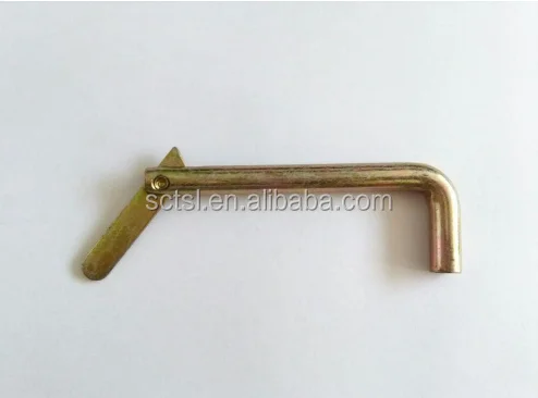 Scaffolding Formwork Frame Steel Galvanized Gravity L Shape Toggle Pin