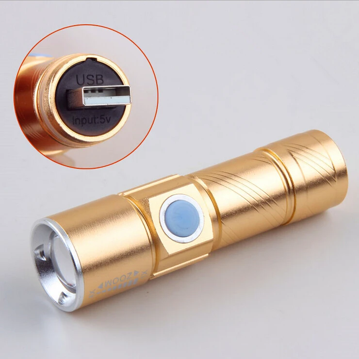 
Новый высокомощный мини перезаряжаемый USB фонарик микро светодиодный фонарик мини плоский светодиодный фонарик 