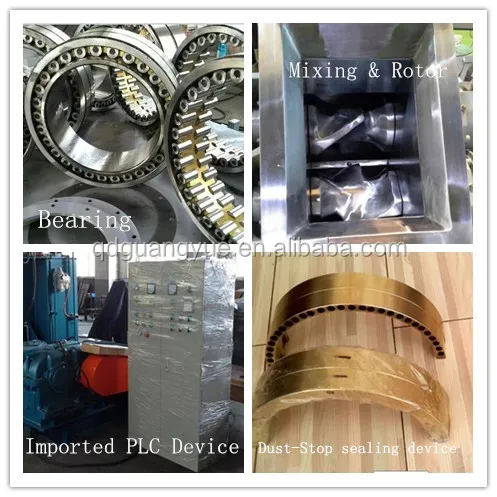 Used Automatic Rubber Kneader Machine with Banbury Mixer Internal Mixers and Core Components-Bearing Motor Engine Gear Tire